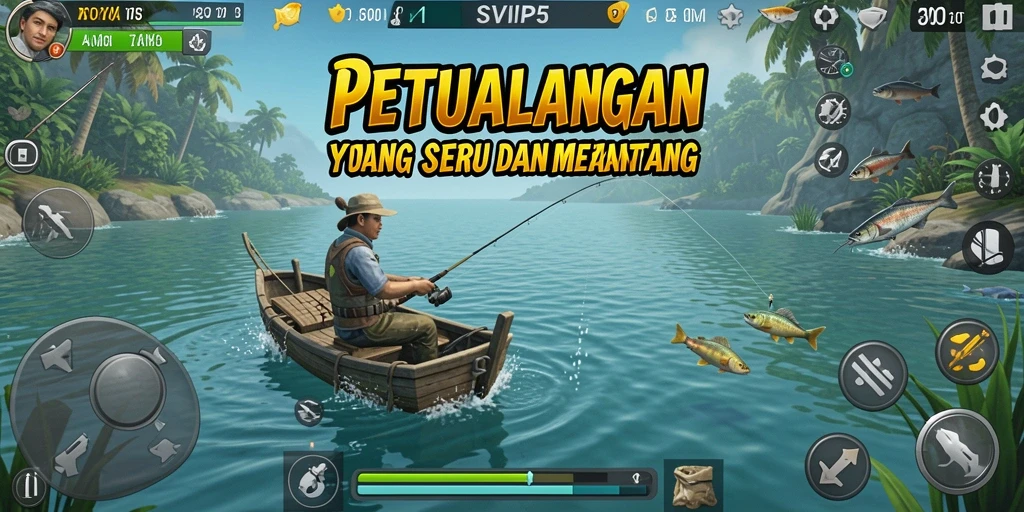 Tangkapan ikan epik di dunia SVIP5 yang memukau.