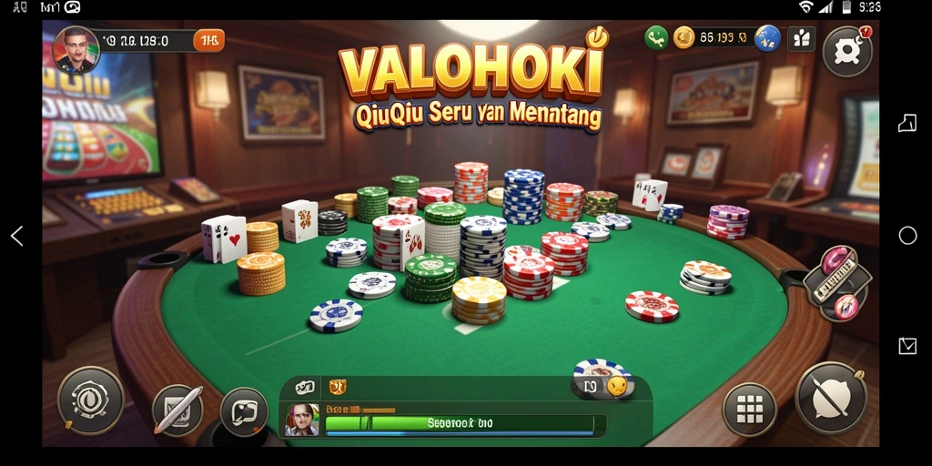 Tangkap momen seru gameplay QiuQiu di VALOHOKI.