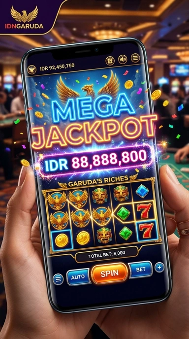 Screenshot aplikasi idngaruda menampilkan antarmuka pengguna yang bersih dan sederhana.